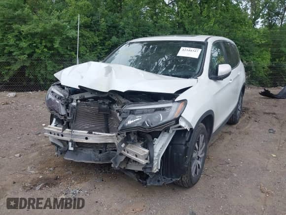 2022 Honda Pilot EX-L с VIN 5FNYF6H59NB018137, выставлен на аукционе IAAI как лот 42344347 с пробегом 70 768 миль миль и . История ставок и продаж доступна на DreamBid. Изображение 2.