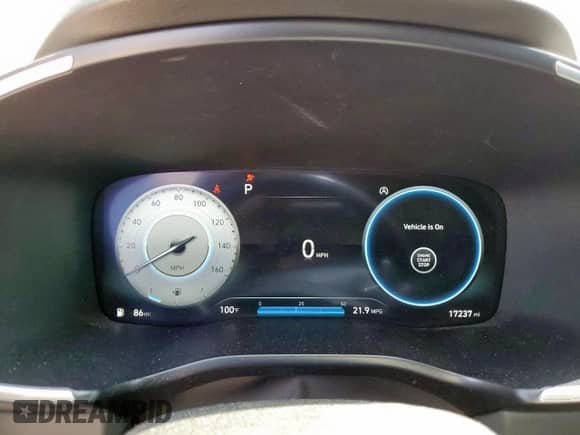 2023 Hyundai Santa Fe SEL with VIN 5NMS34AJ6PH533916, listed as a Copart auction lot 62569675 with 17,237 mi miles and Clean title. Bid and sale history available at DreamBid. Image 9.