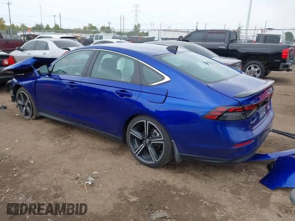 2024 Honda Accord Sport with VIN 1HGCY2F55RA070235, listed as a IAAI auction lot 43158254 with 9,606 mi miles and . Bid and sale history available at DreamBid. Image 3.