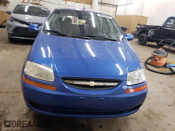 2006 Chevrolet Aveo LS z VIN KL1TD66686B602648, wystawiony jako Copart lot #78640524 z przebiegiem 93 400 mil mil oraz Czysty tytuł • Clean title. Historia ofert i sprzedaży dostępna na DreamBid. Obrazek 5.