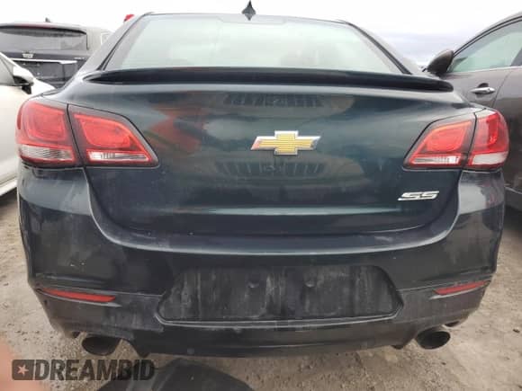 2015 Chevrolet SS z VIN 6G3F25RWXFL119998, wystawiony jako Copart lot #73978534 z przebiegiem Nie podano mil oraz Szkoda całkowita • Salvage title. Historia ofert i sprzedaży dostępna na DreamBid. Obrazek 6.