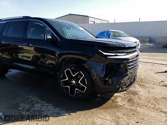2025 Chevrolet Traverse FWD High Country с VIN 1GNERKRS2SJ159456, выставлен на аукционе Copart как лот 71036615 с пробегом 18 156 миль миль и Списание • Salvage title. История ставок и продаж доступна на DreamBid. Изображение 15.