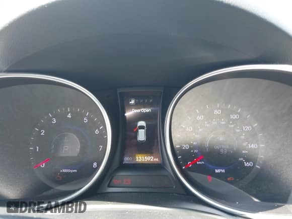 2016 Hyundai Santa Fe Limited with VIN KM8SRDHF5GU133771, listed as a IAAI auction lot 42858602 with 131,592 mi miles and . Bid and sale history available at DreamBid. Image 7.