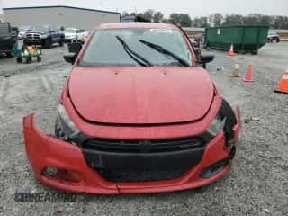 2016 Dodge Dart SXT Sport Blacktop with VIN 1C3CDFFAXGD822817, listed as a Copart auction lot 68494085 with 93,202 mi miles and Salvage title. Bid and sale history available at DreamBid. Image 5.