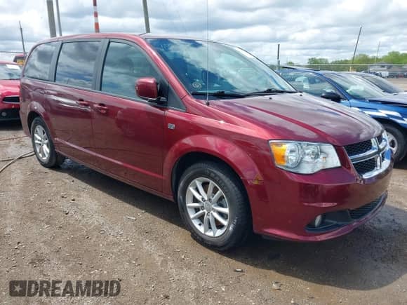 2019 Dodge Grand Caravan SE z VIN 2C4RDGBG1KR803438, wystawiony jako IAAI lot #42190748 z przebiegiem 84 070 mil mil oraz . Historia ofert i sprzedaży dostępna na DreamBid. Obrazek 1.