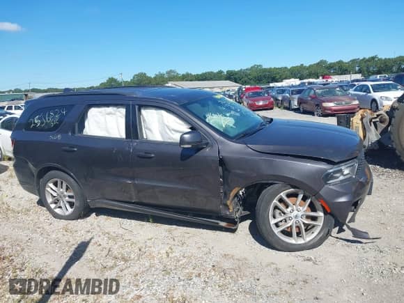 2021 Dodge Durango GT Plus with VIN 1C4RDJDG6MC545441, listed as a IAAI auction lot 42772868 with 29,129 mi miles and . Bid and sale history available at DreamBid. Image 12.