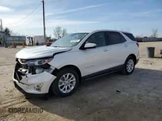 2018 Chevrolet Equinox LT with VIN 2GNAXJEV5J6223211, listed as a Copart auction lot 69284065 with 52,132 mi miles and Salvage title. Bid and sale history available at DreamBid. Image 1.