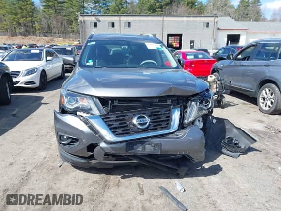 2017 Nissan Pathfinder SL with VIN 5N1DR2MM8HC651656, listed as a IAAI auction lot 41883662 with Not provided miles and . Bid and sale history available at DreamBid. Image 11.