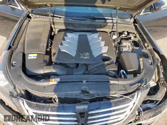 2012 Hyundai Equus Ultimate with VIN KMHGH4JH1CU045332, listed as a Copart auction lot 71122015 with Not provided miles and Salvage title. Bid and sale history available at DreamBid. Image 11.