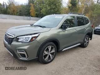 2019 Subaru Forester z VIN JF2SKEWC5KH412079, wystawiony jako Copart lot #86820325 z przebiegiem 117 731 mil mil oraz Czysty tytuł • Clean title. Historia ofert i sprzedaży dostępna na DreamBid. Obrazek 1.