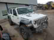 2021 Jeep Wrangler Unlimited Rubicon with VIN 1C4HJXFN8MW723304, listed as a Copart auction lot 68674255 with 69,170 mi miles and Salvage title. Bid and sale history available at DreamBid. Image 4.