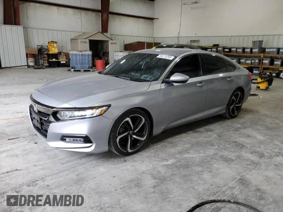 2020 Honda Accord Sport with VIN 1HGCV1F33LA039400, listed as a Copart auction lot 86225295 with 63,710 mi miles and Salvage title. Bid and sale history available at DreamBid. Image 1.