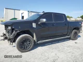 2023 Chevrolet Silverado 1500 LT z VIN 3GCPDDEK4PG110950, wystawiony jako Copart lot #80802775 z przebiegiem 54 509 mil mil oraz Szkoda całkowita • Salvage title. Historia ofert i sprzedaży dostępna na DreamBid. Obrazek 1.