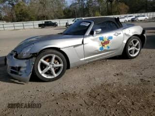 2008 Saturn Sky with VIN 1G8MB35B68Y123848, listed as a Copart auction lot 88894665 with 76,437 mi miles and Salvage title. Bid and sale history available at DreamBid. Image 1.