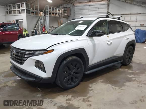 2023 Hyundai Tucson XRT with VIN KM8JF3AE7PU262546, listed as a IAAI auction lot 41887705 with 12,645 mi miles and . Bid and sale history available at DreamBid. Image 17.