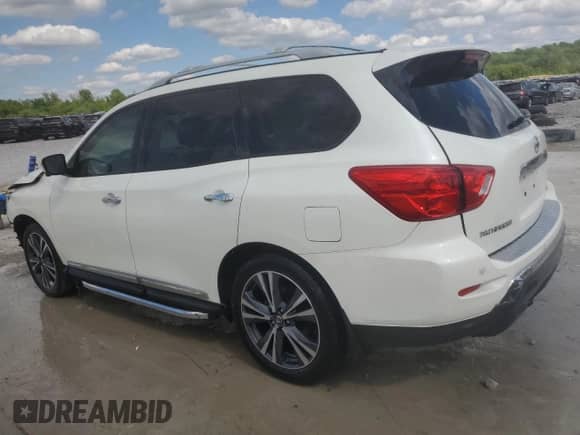 2020 Nissan Pathfinder Platinum с VIN 5N1DR2DN5LC575976, выставлен на аукционе Copart как лот 55858615 с пробегом 108 833 миль миль и Списание • Salvage title. История ставок и продаж доступна на DreamBid. Изображение 2.
