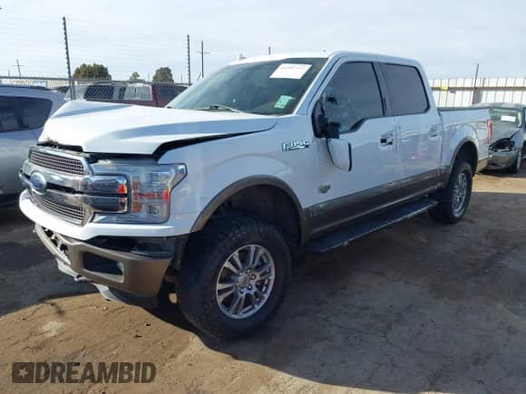 2018 Ford F-150 XL с VIN 1FTEW1EGXJFC82212, выставлен на аукционе IAAI как лот 41597792 с пробегом 192 724 миль миль и . История ставок и продаж доступна на DreamBid. Изображение 2.