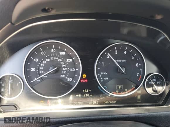 2016 BMW 3 Series 328i with VIN WBA8E9G57GNU30483, listed as a Copart auction lot 70954355 with 66,799 mi miles and Salvage title. Bid and sale history available at DreamBid. Image 9.