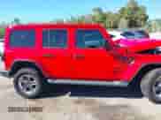 2021 Jeep Wrangler Unlimited Sahara z VIN 1C4HJXEN7MW551848, wystawiony jako IAAI lot #41740219 z przebiegiem 70 608 mil mil oraz . Historia ofert i sprzedaży dostępna na DreamBid. Obrazek 14.