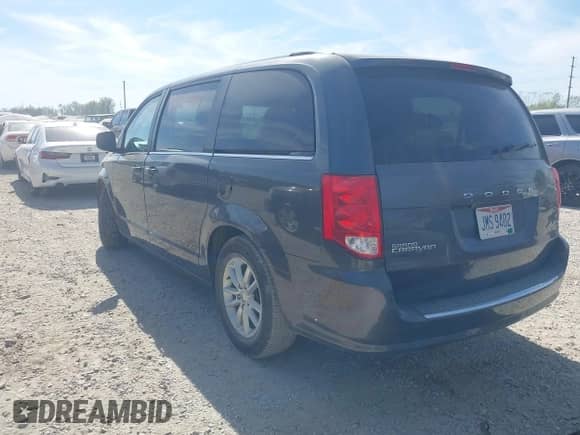 2019 Dodge Grand Caravan SXT with VIN 2C4RDGCGXKR553647, listed as a IAAI auction lot 43367489 with 174,693 mi miles and . Bid and sale history available at DreamBid. Image 3.