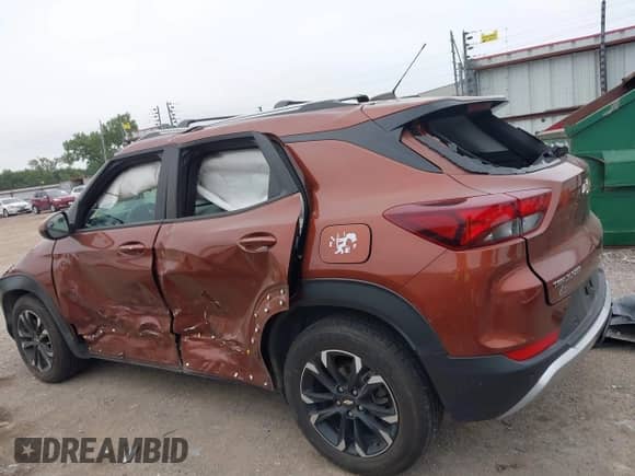 2021 Chevrolet TrailBlazer LT with VIN KL79MPS25MB034574, listed as a IAAI auction lot 43150047 with 45,591 mi miles and . Bid and sale history available at DreamBid. Image 15.