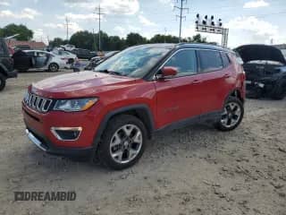 2020 Jeep Compass Limited с VIN 3C4NJDCB8LT246258, выставлен на аукционе Copart как лот 63268825 с пробегом 61 454 миль миль и Списание • Salvage title. История ставок и продаж доступна на DreamBid. Изображение 1.