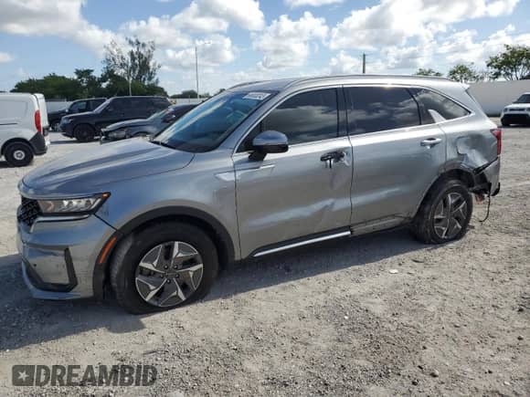 2023 Kia Sorento EX with VIN KNDRH4LG8P5188361, listed as a Copart auction lot 66803245 with 38,549 mi miles and Salvage title. Bid and sale history available at DreamBid. Image 1.