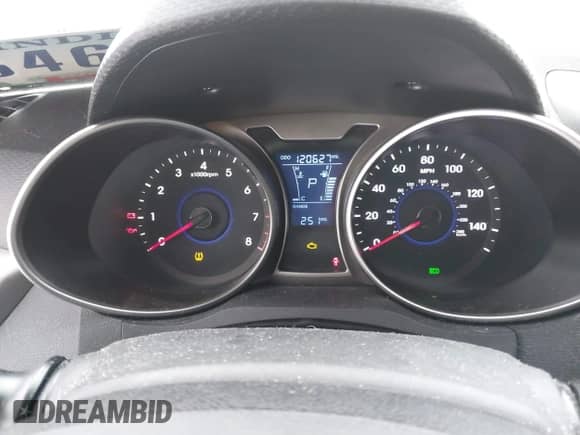 2014 Hyundai Veloster z VIN KMHTC6AD6EU214172, wystawiony jako IAAI lot #41298186 z przebiegiem 121 988 mil mil oraz . Historia ofert i sprzedaży dostępna na DreamBid. Obrazek 7.