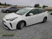 2020 Toyota Prius L Eco with VIN JTDKARFU3L3117501, listed as a Copart auction lot 81720245 with 27,909 mi miles and Salvage title. Bid and sale history available at DreamBid. Image 1.