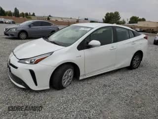 2020 Toyota Prius L Eco with VIN JTDKARFU3L3117501, listed as a Copart auction lot 81720245 with 27,909 mi miles and Salvage title. Bid and sale history available at DreamBid. Image 1.