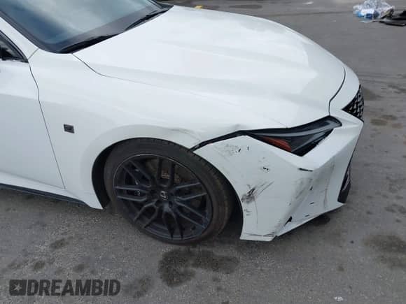 2023 Lexus IS 500 F Sport Performance Premium z VIN JTHAP1D26P5004955, wystawiony jako IAAI lot #43348224 z przebiegiem Nie podano mil oraz . Historia ofert i sprzedaży dostępna na DreamBid. Obrazek 17.