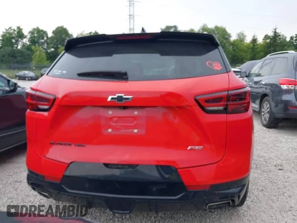 2024 Chevrolet Blazer RS with VIN 3GNKBKRS5RS151674, listed as a IAAI auction lot 42999315 with Not provided miles and . Bid and sale history available at DreamBid. Image 16.