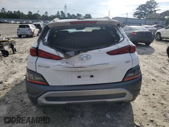 2022 Hyundai Kona Limited с VIN KM8K53A39NU794593, выставлен на аукционе Copart как лот 65740205 с пробегом 33 617 миль миль и Списание • Salvage title. История ставок и продаж доступна на DreamBid. Изображение 6.