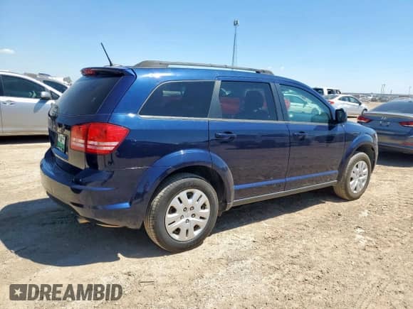 2017 Dodge Journey SE z VIN 3C4PDCAB0HT604358, wystawiony jako Copart lot #70155495 z przebiegiem 121 575 mil mil oraz Szkoda całkowita • Salvage title. Historia ofert i sprzedaży dostępna na DreamBid. Obrazek 3.