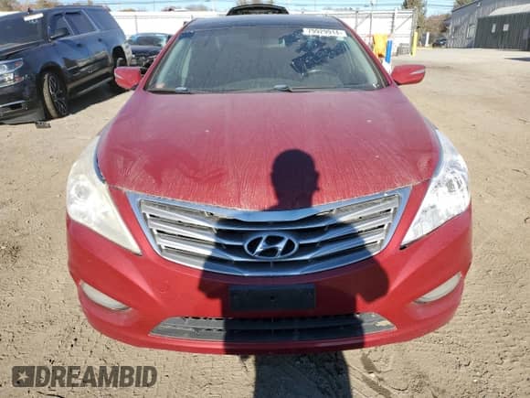 2013 Hyundai Azera с VIN KMHFH4JG0DA296056, выставлен на аукционе Copart как лот 79929914 с пробегом Не указан миль и Списание • Salvage title. История ставок и продаж доступна на DreamBid. Изображение 5.