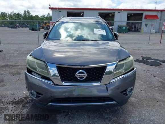 2015 Nissan Pathfinder SL with VIN 5N1AR2MM6FC693369, listed as a IAAI auction lot 43342654 with 108,030 mi miles and . Bid and sale history available at DreamBid. Image 12.