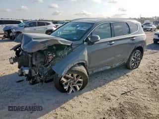 2023 Hyundai Santa Fe Calligraphy z VIN 5NMS5DAL2PH538221, wystawiony jako Copart lot #68679495 z przebiegiem 43 530 mil mil oraz Szkoda całkowita • Salvage title. Historia ofert i sprzedaży dostępna na DreamBid. Obrazek 1.