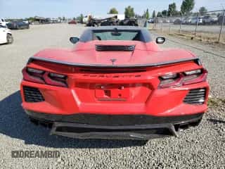 2023 Chevrolet Corvette 3LT с VIN 1G1YC3D46P5100912, выставлен на аукционе Copart как лот 70214624 с пробегом 4 040 миль миль и Списание • Salvage title. История ставок и продаж доступна на DreamBid. Изображение 6.