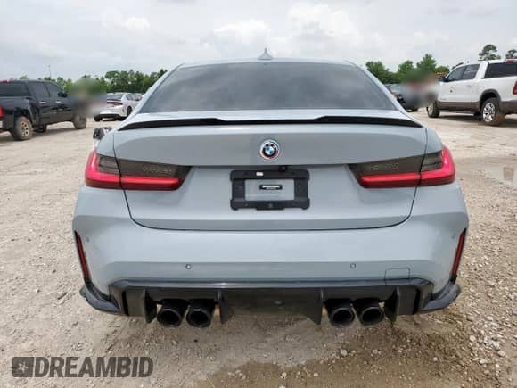 2022 BMW M3 с VIN WBS53AY00NFL69414, выставлен на аукционе Copart как лот 56753065 с пробегом 20 837 миль миль и Списание • Salvage title. История ставок и продаж доступна на DreamBid. Изображение 6.