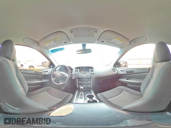 2019 Nissan Pathfinder SV with VIN 5N1DR2MN5KC593926, listed as a Copart auction lot 69218735 with 97,295 mi miles and Salvage title. Bid and sale history available at DreamBid. Image 16.