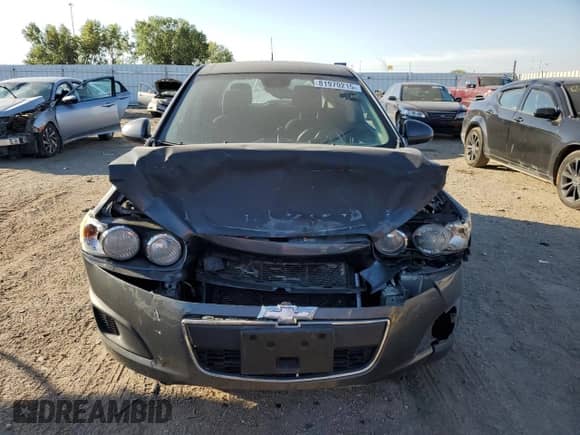 2013 Chevrolet Sonic LT с VIN 1G1JC6SG1D4174269, выставлен на аукционе Copart как лот 81970215 с пробегом Не указан миль и Списание • Salvage title. История ставок и продаж доступна на DreamBid. Изображение 5.