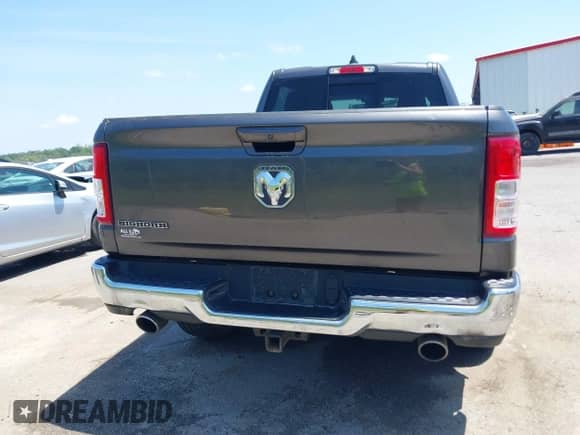 2022 Ram 1500 Big Horn with VIN 1C6RREMT8NN277544, listed as a IAAI auction lot 42041279 with 63,489 mi miles and . Bid and sale history available at DreamBid. Image 16.