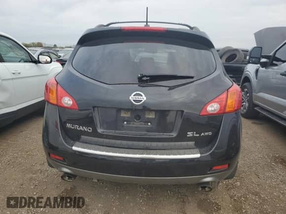 2010 Nissan Murano SL with VIN JN8AZ1MW4AW118988, listed as a Copart auction lot 82432115 with 156,414 mi miles and Salvage title. Bid and sale history available at DreamBid. Image 6.
