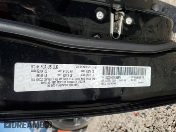 2016 Dodge Charger SXT z VIN 2C3CDXHG7GH188375, wystawiony jako Copart lot #71806095 z przebiegiem 157 631 mil mil oraz Szkoda całkowita • Salvage title. Historia ofert i sprzedaży dostępna na DreamBid. Obrazek 12.