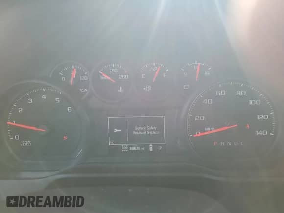 2020 Chevrolet Silverado 1500 Custom Trail Boss with VIN 3GCPYCEF7LG441016, listed as a Copart auction lot 70513895 with 69,626 mi miles and Salvage title. Bid and sale history available at DreamBid. Image 9.