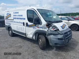 2014 Ram ProMaster z VIN 3C6TRVAD8EE127098, wystawiony jako IAAI lot #42707520 z przebiegiem 142 021 mil mil oraz . Historia ofert i sprzedaży dostępna na DreamBid. Obrazek 1.