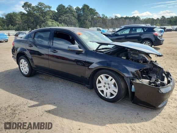 2014 Dodge Avenger SE с VIN 1C3CDZAG6EN217715, выставлен на аукционе Copart как лот 84275365 с пробегом Не указан миль и Списание • Salvage title. История ставок и продаж доступна на DreamBid. Изображение 4.