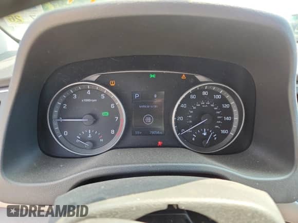 2017 Hyundai Elantra SE with VIN 5NPD84LF1HH025442, listed as a Copart auction lot 80644625 with 79,054 mi miles and Salvage title. Bid and sale history available at DreamBid. Image 9.