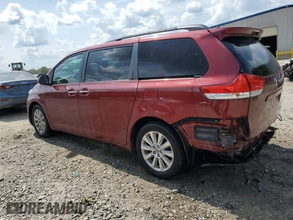 2014 Toyota Sienna Limited with VIN 5TDDK3DC8ES078435, listed as a Copart auction lot 81591745 with 181,921 mi miles and Salvage title. Bid and sale history available at DreamBid. Image 2.