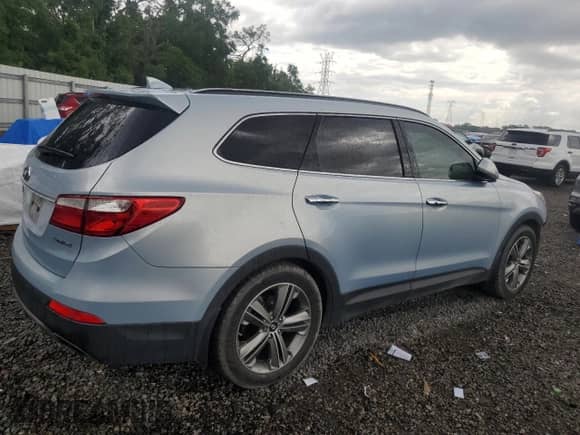 2013 Hyundai Santa Fe Limited with VIN KM8SR4HF5DU007907, listed as a Copart auction lot 56133895 with 147,274 mi miles and Salvage title. Bid and sale history available at DreamBid. Image 3.